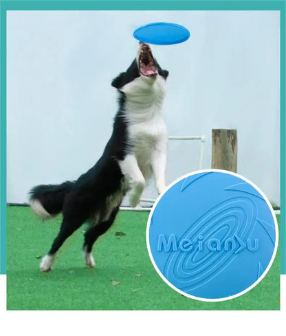 OUZEY Bite-Resistant Flying Disc