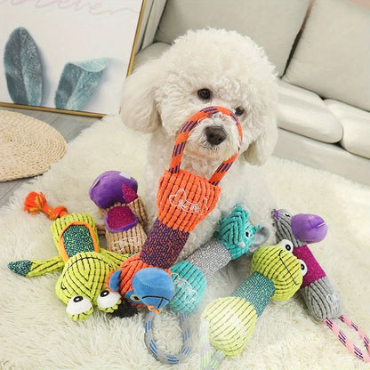 Animal Shaped Corduroy Dog Toys