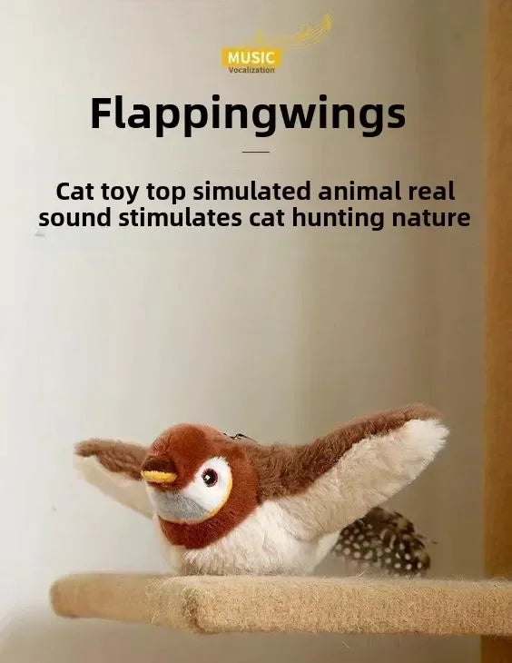Catnip Electric Pat Bird Toy