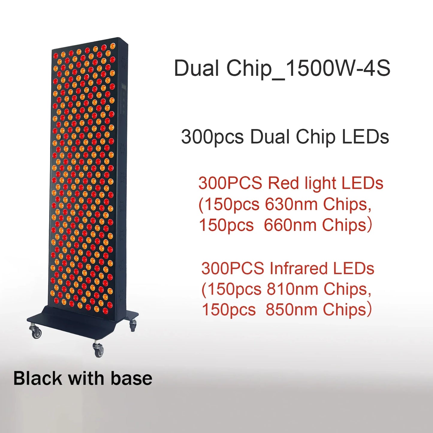 Dual-Chip Red & Near-Infrared LED Therapy Panel